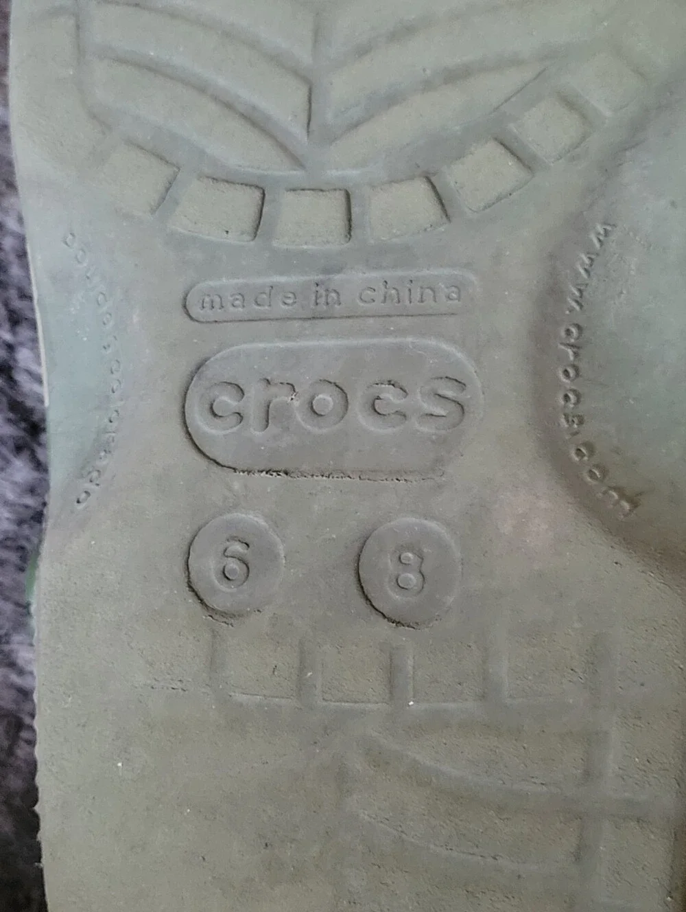 CROCS Mens Camoflauge Clogs